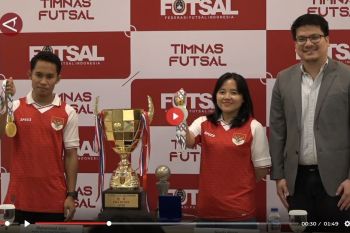 Catatkan sejarah Sea Games, Timnas futsal Indonesia bawa pulang emas - VIDEO