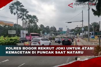 Polres Bogor rekrut joki untuk atasi kemacetan di Puncak saat nataru