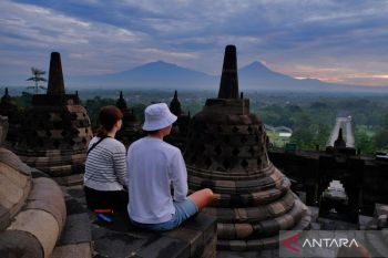 1 Januari 2026 pengunjung "sunrise" di Candi Borobudur lebihi target