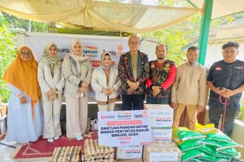 MUFG Indonesia bersama Danamon berikan donasi untuk penyintas bencana Sumatra melalui LAZISMU