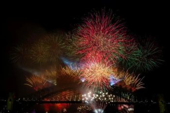 Kemeriahan pesta kembang api sambut Tahun Baru 2026 di Sydney