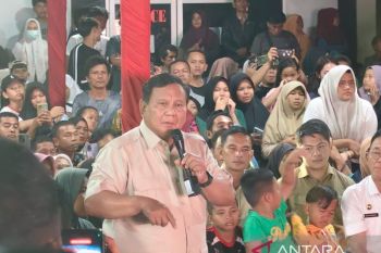 Prabowo ingatkan warga Tapsel agar hormati alam saat malam tahun baru