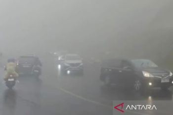 Polisi minta pengendara waspadai kabut tebal di kawasan Puncak