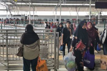 KAI Daop 5 Purwokerto melayani 255.509 penumpang selama Nataru