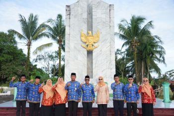 Kanwil Kemenag Kaltara Laksanakan Ziarah Taman Makan Pahlawan Jelang Puncak HAB ke-80