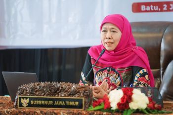 Berikut tanggapan Khofifah terkait OTT KPK di Madiun