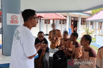 LPKA beri keterampilan bermusik bagi andikpas tumbuhkan percaya diri dan dukung Ambon kota musik