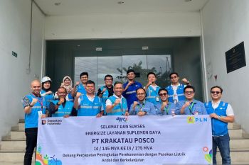 PLN sukses energize PT Krakatau Posco di penghujung tahun