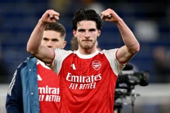 Pelatih Arsenal Arteta sebut Rice diragukan tampil kontra Bournemouth