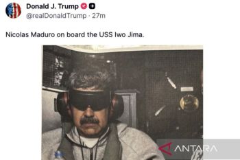 Aksi koboi nan arogan Donald Trump terhadap Presiden Venezuela
