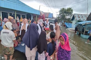 Banjar gelar bakti kesehatan massal di tiga desa rawan banjir