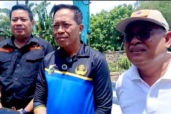 Jembatan bailey di Lombok Timur mulai dipasang