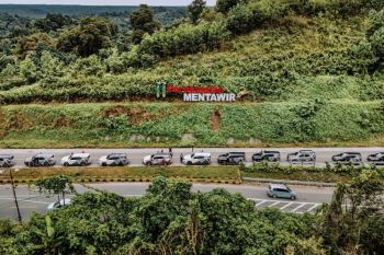 Komunitas Toyota Fortuner gelar turing Discover Borneo Island