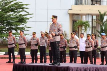 Kapolda Kaltara Tekankan Kesiapsiagaan Personel Hadapi Potensi Bencana