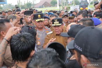 Gubernur Babel dengar aspirasi aliansi masyarakat penambang