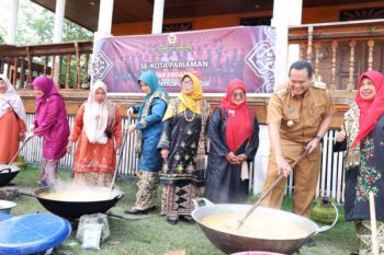 Bundo Kanduang Pariaman masak 40 kilogram rendang untuk korban bencana