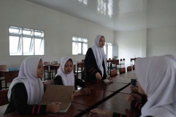 Siswa SMKN 7 Medan antusias sekolah direvitalisasi pemerintah