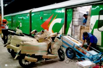 KAI angkut 5.334 motor pada Angkutan Motor Gratis Nataru 2025/2026