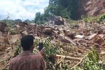 Pantau longsor di Gunung Kaupas, BPBD Serang terjunkan tim kaji cepat