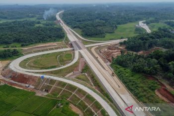 Pembangunan tol Serang-Panimbang  seksi 2 di Lebak Banten capai 96,57 persen