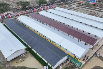 Danantara kerja sama dengan PTPP bangun huntara di Aceh Tamiang