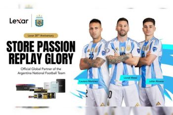 Lexar and the Argentina National Football Team Unite to Preserve the Moments That Define Champions