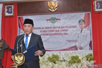 Usai lantik 30 pejabat, Bupati Bima tekankan efektivitas program