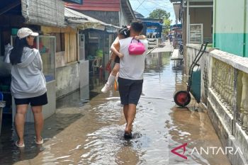 Banjir rob rendam rumah warga hingga pertokoan di Tanjungpinang