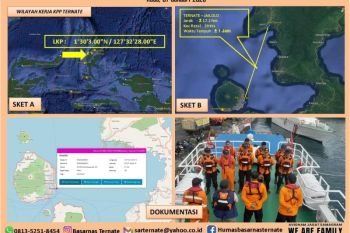 Basarnas Ternate kirim Tim SAR bantu evakuasi warga terjebak banjir di Halmahera Barat