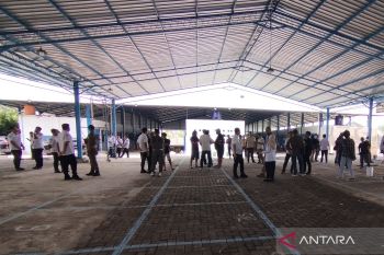 Pasar Saerah Kudus tampung relokasi pedagang sayur Pasar Bitingan