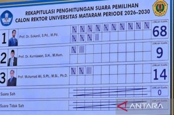 Prof Sukardi terpilih jadi Rektor Universitas Mataram 2026-2030