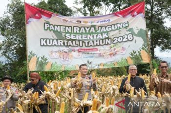 Sinergi Pemkab Bogor-Polri tingkatkan produksi jagung berkelanjutan