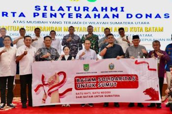 Batam salurkan bantuan Rp4,7 miliar untuk korban bencana di Sumetera Utara