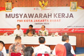 PMI Jakbar diminta optimalkan bulan dana Rp8 miliar untuk kebencanaan