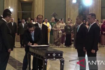 Kakanwil Riau Hadiri Pelantikan 32 Pejabat Pimpinan Tinggi Pratama