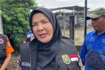 Wali Kota Eva Dwiana tinjau sejumlah wilayah terdampak banjir di Bandarlampung