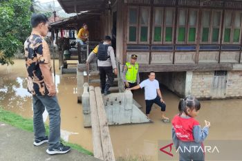 Sebanyak 164 rumah warga Desa Gunung Meraksa OKU terendam banjir