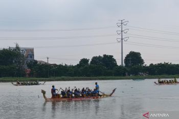 511 peserta ikuti lomba dayung nasional di Sungai Banjir Kanal Barat Semarang