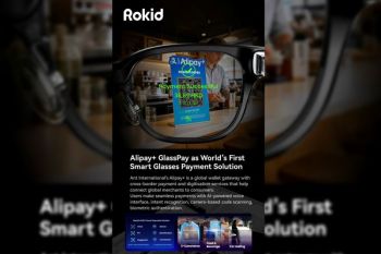 Rokid and Ant International Announce Integration of Smart Glasses Payment Capability