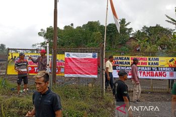 Warga Sumbang Banyumas tolak tambang di kaki Gunung Slamet