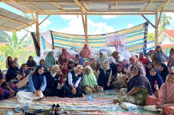 Kohati Badko HMI Sumatera Utara salurkan bantuan untuk warga terdampak bencana