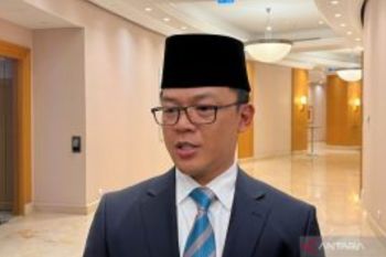 Menlu Soroti Potensi Kerja Sama Ekonomi RI-Turki Saat Temui Erdogan