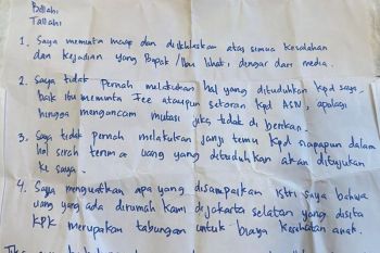 Beredar surat sumpah Gubernur Riau nonaktif Abdul Wahid bantah tuduhan