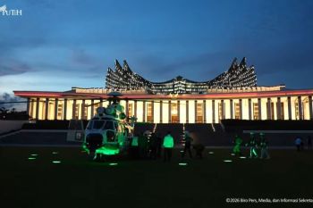 Prabowo makes first presidential visit to new capital Nusantara