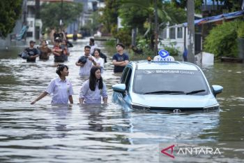 Banjir rendam permukiman di Kabupaten Tangerang