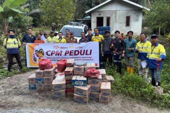PT CPM salurkan bantuan untuk korban banjir dan longsor di Donggala