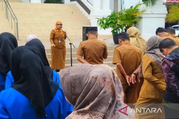 Sekretaris DPRD pimpin apel pagi rutin