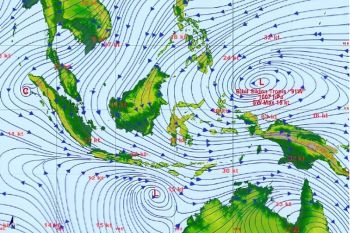 BMKG deteksi kemunculan pusat tekanan rendah di Samudra Hindia selatan NTB