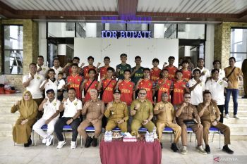 Lepas Persebi Ikuti Liga IV Zona Pulau Sumbawa, wabup kirim pesan khusus