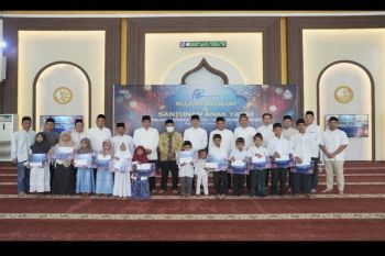 12 tahun perjalanan Semen Gresik,  gelar doa bersama dan satuni anak yatim